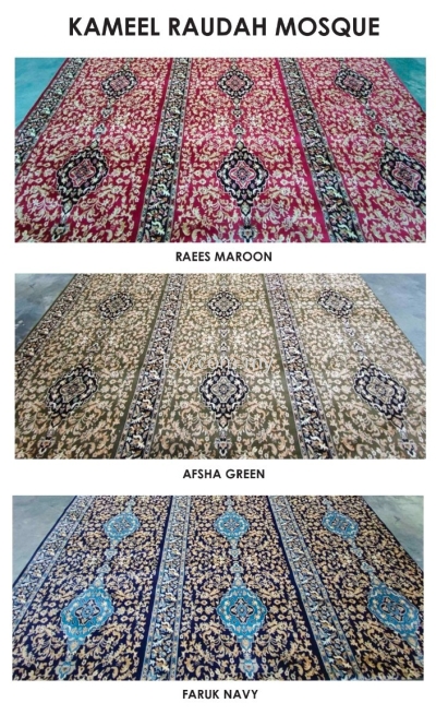 KAMEEL RAUDAH MOSQUE CARPET 