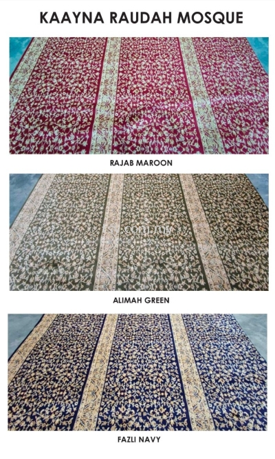 KAAYNA RAUDAH MOSQUE CARPET 