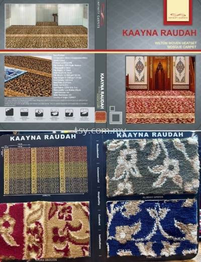 KAAYNA RAUDAH MOSQUE CARPET 