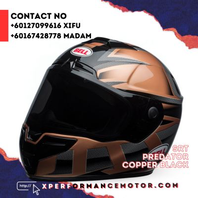 BELL SRT PREDATOR COPPER/BLACK