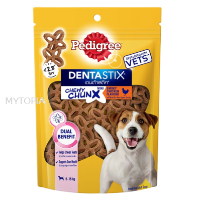 PEDIGREE DENTASTIX CHEWY CHUNX *MINI CHICKEN 68G