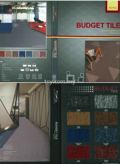 BUDGET TILE SQ CARPET TILES 