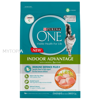 PURINA ONE *INDOOR CHICKEN 380G