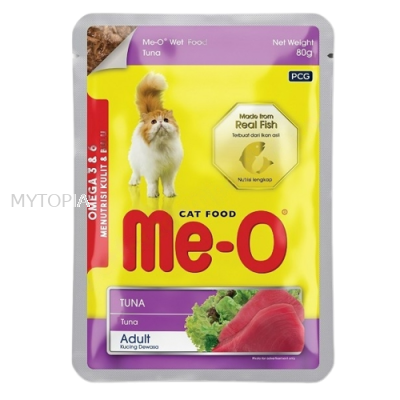 ME-O POUCH TUNA IN JELLY 80G