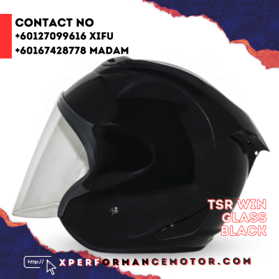 TSR WIN GLASS BLACK