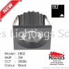 EB02 3W BK-SQ LED-WW YET Led Eyeball