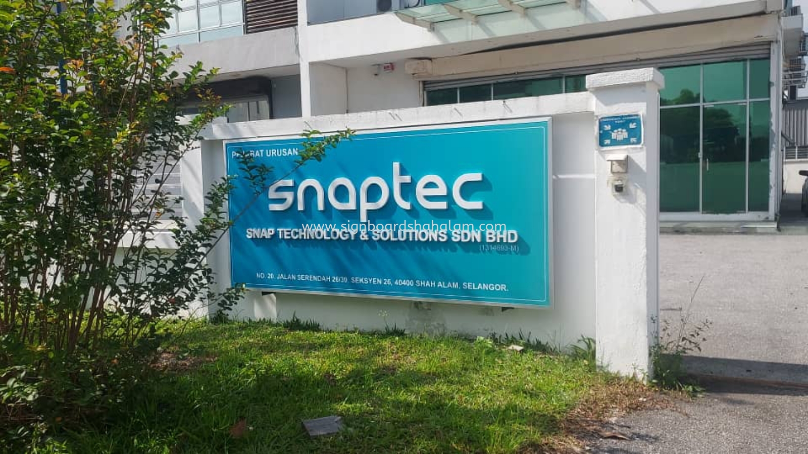 Snap Technology Shah Alam - 3D Box Up Lettering Signboard With NON LED 