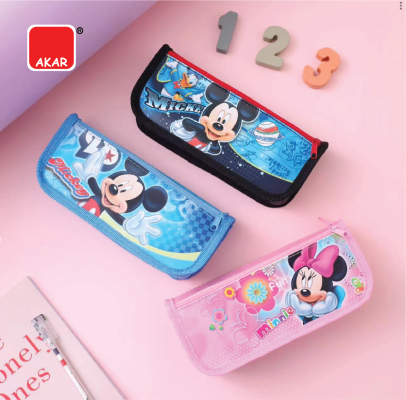 Fancy Cartoon Double Zip Pencil Pouch / Pencil Bag 5209-3