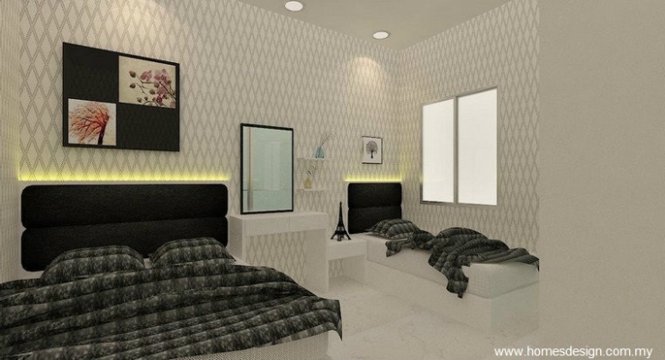 Bedroom 3D Design - Skudai Baru