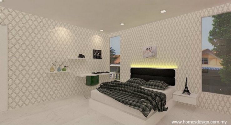 Bedroom 3D Design - Skudai Baru