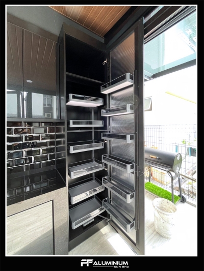 Aluminium Kitchen Cabinet 