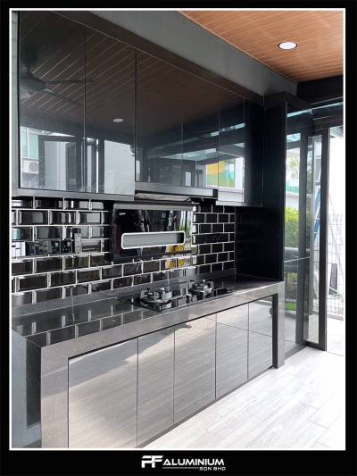 Aluminium Kitchen Cabinet 