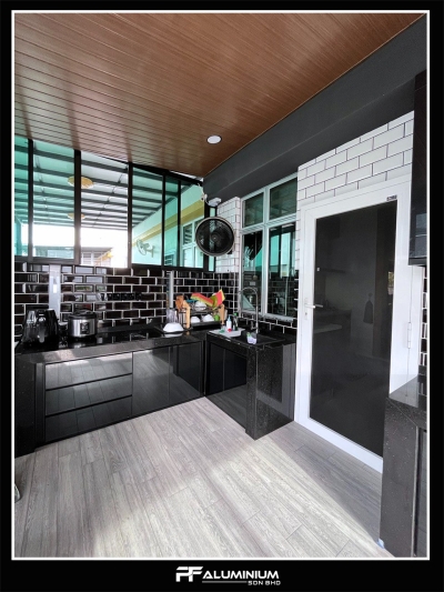 Aluminium Kitchen Cabinet 