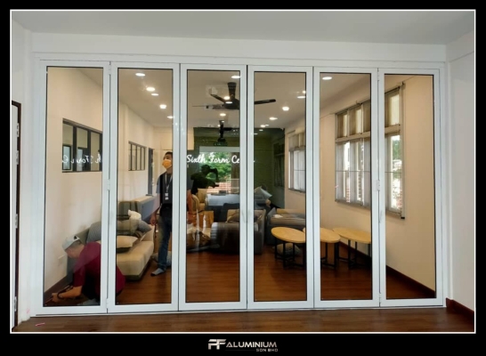 Exposed Folding Door 