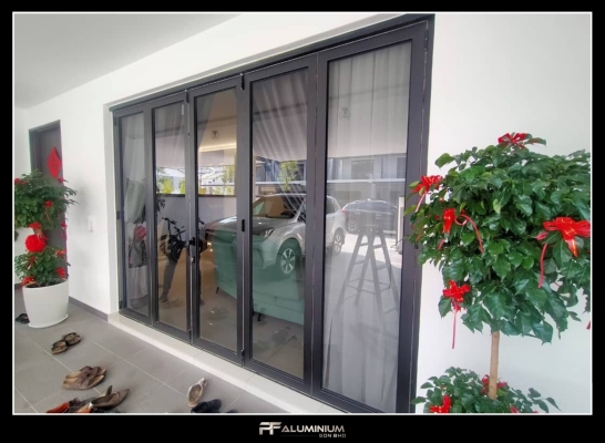 Exposed Folding Door 