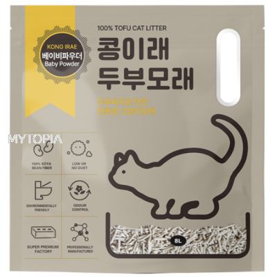 KONG IRAE BABY POWDER TOFU CAT LITTER 8L