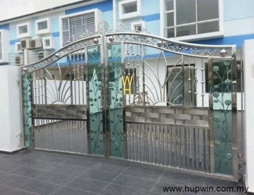 Stainless Steel Gate Design Sample - Senai