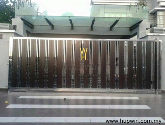 Stainless Steel Gate Design Sample - Senai