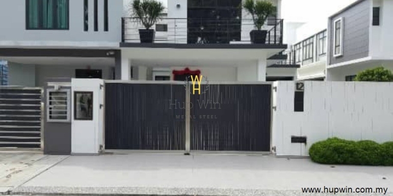 Stainless Steel Gate Design Sample - Senai