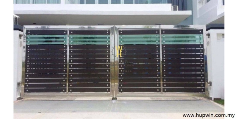 Stainless Steel Gate Design Sample - Senai