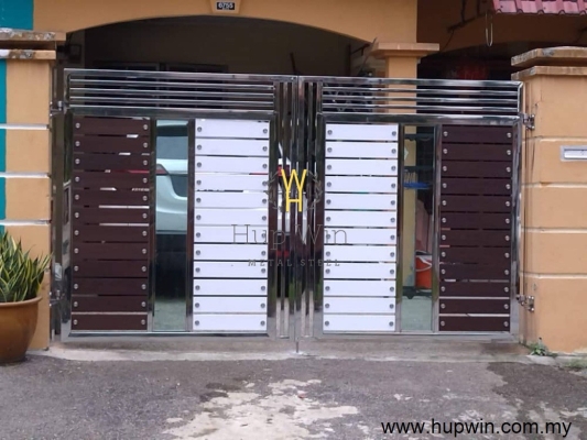 Stainless Steel Gate Design Sample - Senai