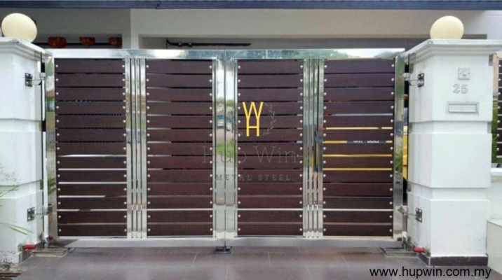 Stainless Steel Gate Design Sample - Senai