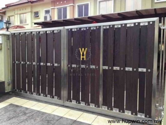 Stainless Steel Gate Design Sample - Senai