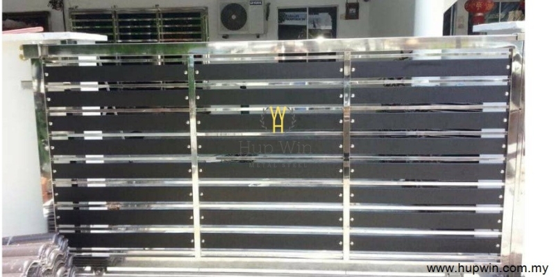 Stainless Steel Gate Design Sample - Senai