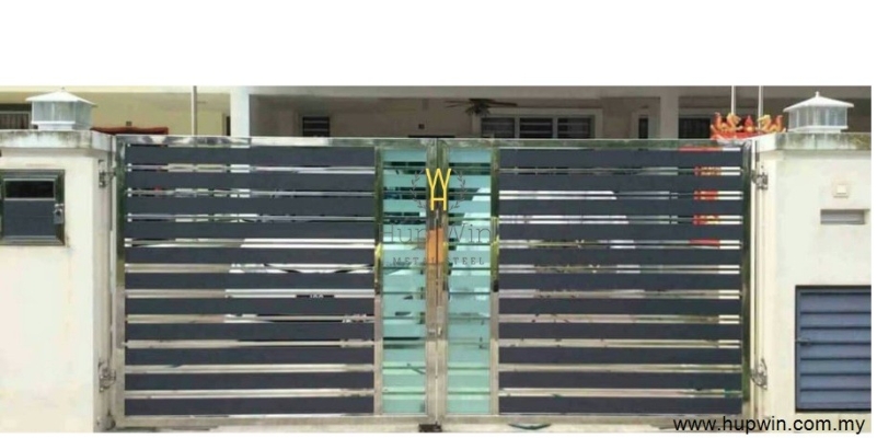 Stainless Steel Gate Design Sample - Senai