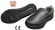 HS-611C Black Ultra-Slip Safety Shoes