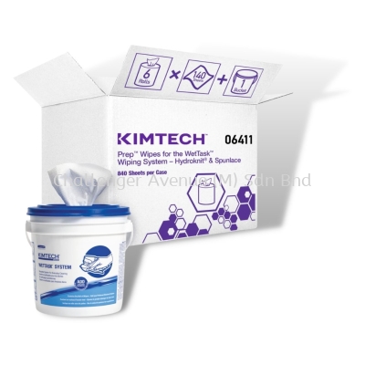 KIMTECH PREP™ Wipers for Solvents (Wettask) Meltblown (6411)