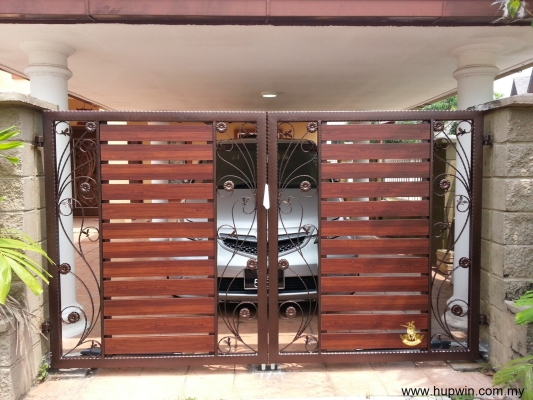 Rujukan Pintu Gate Besi Tempa - Klang