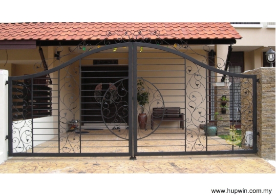 Wrought Iron Gate Reference - Klang