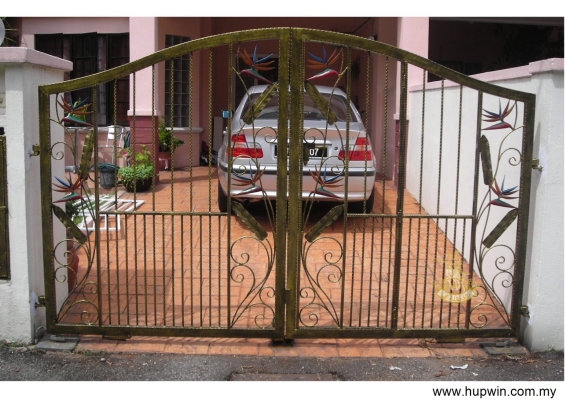 Rujukan Pintu Gate Besi Tempa - Klang