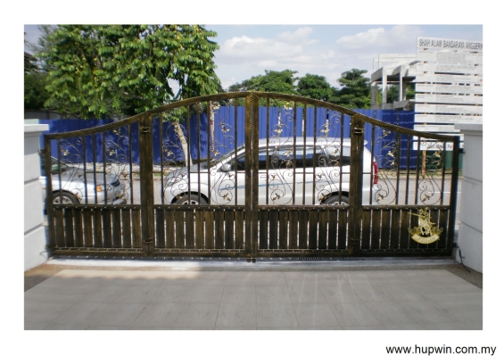 Rujukan Pintu Gate Besi Tempa - Klang