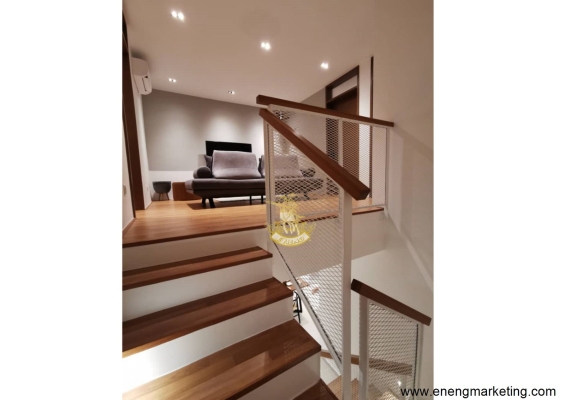 Wrought Iron Staircase Railing & Handrail Reference - Selangor