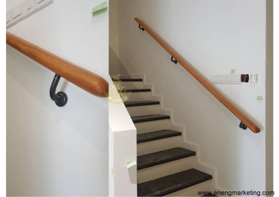 Wrought Iron Staircase Railing & Handrail Reference - Selangor