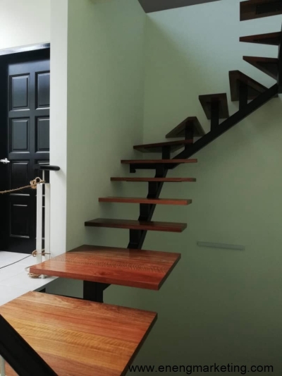 Wrought Iron Staircase Railing & Handrail Reference - Selangor