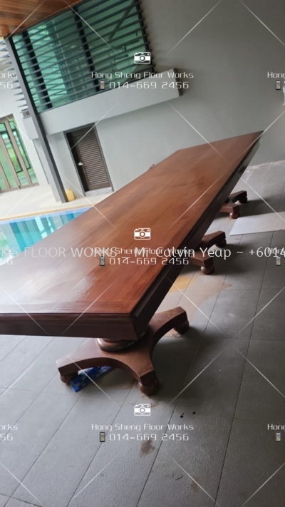 Wood Table Refurbish