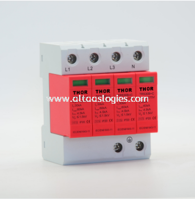 THOR Type 1+2 AC Surge Protector (TRS30B+C limp 8ka)