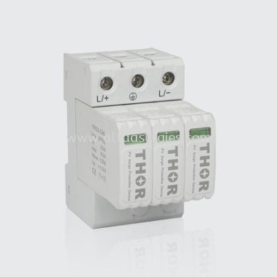 Type 1+ 2 DC Photovoltaic Surge Protector (TRS3-C40 1000V)