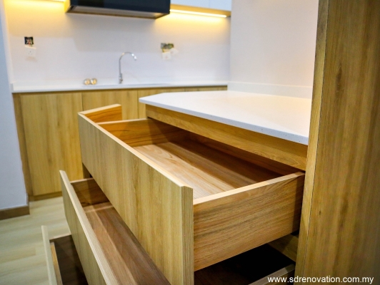 Kabinet Dapur Bawah - 8 Scape Taman Perling