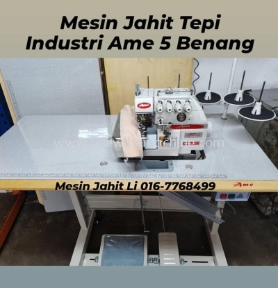 MESIN JAHIT TEPI 5 BENANG 