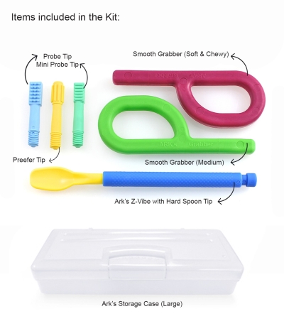 ARK's Z-Vibe Starter Kit With 4 Tips 2 Chews