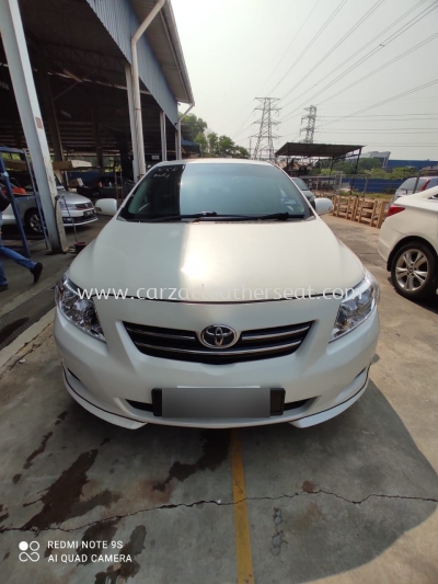 TOYOTA ALTIS SEAT REPLACE LEATHER 