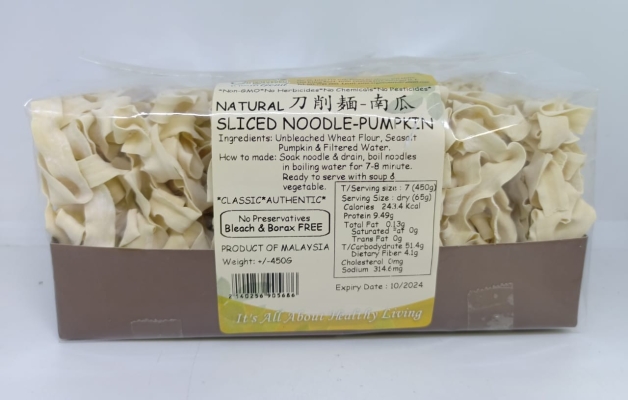 PUMPKIN SLICED NOODLES-450G