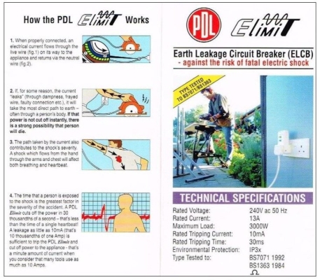 PDL Earth Leakage Circuit Breaker