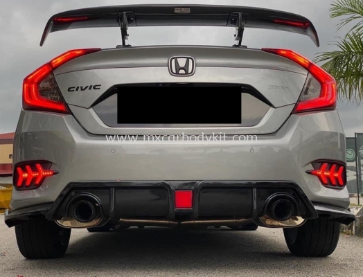 HONDA CIVIC FC 2016 - 2020 VARIS V3 SPOILER 