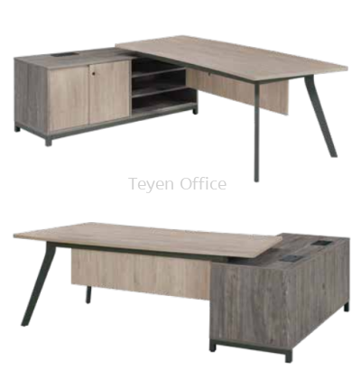 Executive Table with Side Cabinet (Left / Right)