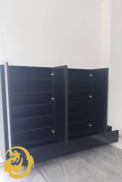 Custom Shoe Cabinet Works By Ulu Tiram Contractor 